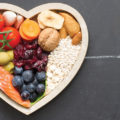 Heart bowl of fruit